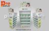 Customized Durable Cardboard Display Stands With Steel Tube For Facial Cleanser