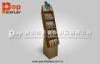 UV-Coating Corrugated Pop Display With 4 Shelves For Packaged Coffee