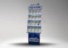 Four Tier Advertising Cardboard Display Stand with Equal Units for Purchasing