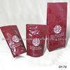 Valve Doy Coffee Packaging Bags Glossy Graphics With Zipper