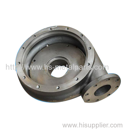 sand casting pump house casing