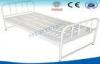 Flat Patient Hospital Beds , Nursing Home Beds With Cold Rolled Steel Frame