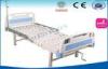 Folding Manual Ward Beds , Home Care Sickbed With PP / ABS Head And Foot Board