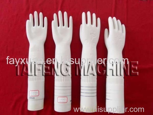 Dipping latex glove machine