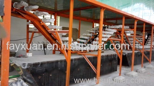 Household, industrial gloves production machine