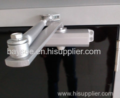 Aluminum Hydraulic Hold Open Door Closer 45-65KG Commercial Wooden/Metal Door Medium Size