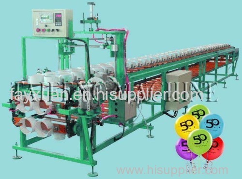 Balloon printing machine automatic flexible