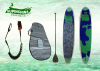 professional Blue Green Air Brush Surfing Sup Boards longboards
