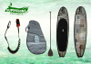 fishtail Fiberglass standing paddle board fish surfboard with Deck Pad / Board Bag