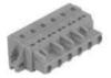 400V 16A 24 - 14 AWG Female Connector With Fixing Flanges
