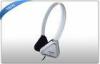 Lightweight Wired Stereo Headphones for Tablet PC , Triangle Shape