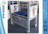 Iron Platform Newborn Baby Pediatric Hospital Bed With Steel High Rails