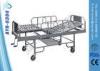 2 Function Manual Elderly Hospital Bed Nursing Bed With Mattress / Overbed table