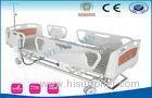 3 Function Medical Hospital Bed Electric With ABS Soft Joint Mattress Base