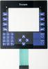 SMD LED / LCD 3M468MP Rubber Keypad PCB Membrane Switch Panel , 100mA 10M Ohms