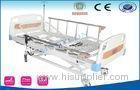 Steel Panel 3-Function Electric Hospital Beds With Individual Brakes Control