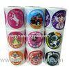 Roll Cartoon Kids Label Stickers , Glossy Adhesive Paper Stickers For Kids