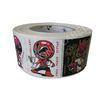 Custom CMYK Cartoon Printing Kids Label Stickers Waterproof 50 mm * 50 mm