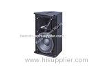 Church 2-Way Full Range Passive Live PA Speakers , 10 Inch Stage Loudspeakers