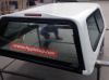 Customized Fiberglass D-max Canopy With Sliding Side Windows