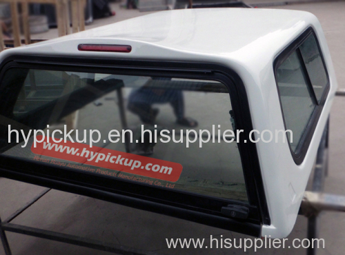 Customized Fiberglass D-max Canopy With Sliding Side Windows