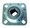 Flanged Disc Bearing Unit relube fits Select Models of FlexKing Kewanee Sunflower Disc parts agricultural machinery part
