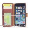 Geniune Wallet Leather Cell Phone Case for iPhone 6 Eco-friendly