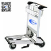 Aluminum brake airport trolley with brake