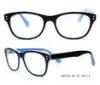 Full Rim Acetate Optical Frames Round Shape And Demo Lens Logo Printing