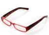Lady Purple Plastic Spectacle Frames For Myopia Glasses , Leopard Print Trendy