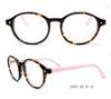 Optical Eyeglass Frames For Ladies , Round Shape Fashion Acetate Optical Frame