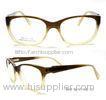Pink Acetate Optical Frames By CE Standard , Ladies Eyeglass Frames For Reading