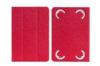 Protective Red Universial leather Tablet Case with Voltage Processing style
