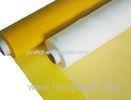 36T 90 Mesh Screen Polyester Printing Mesh Yellow / White Apply To Glass