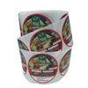 Self Adhesive Food Labels For Hummus Package , Matt Full Color Round Roll Food Labels Printed
