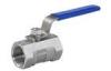 1/2&quot; - 4&quot; Stainless Steel Water Fountain Equipment Ball Valve , Full Bore Ball Valves