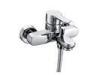 Chrome Single Lever Shower Mixer Taps Bath-shower Faucet Brass Pull-up Diverter Without Shower Set