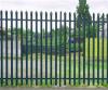 Beautiful galvanized metal fence