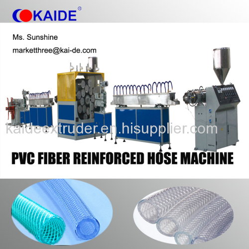 8-50mm PVC fiber hose Production Machine China Supplier