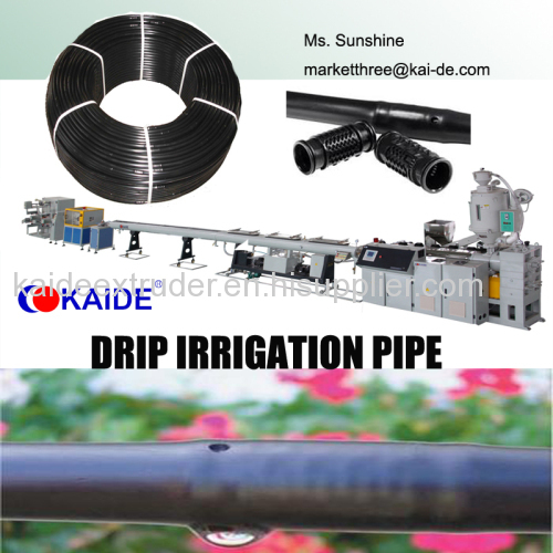 Making machine for Drip irrigation pipe KAIDE factory