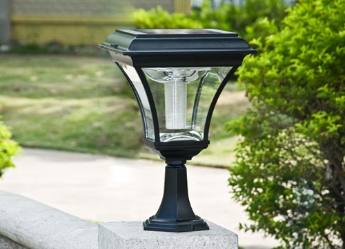 Solar security led light