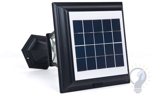 Solar security led light