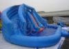 Inflatable Combo Water Slide Double Slide Durable PVC Inflatable Water Slide With Swimming Pool