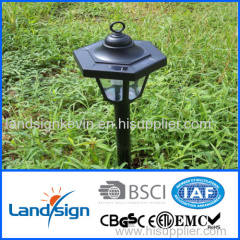 Cixi Landsign plastic solar light series led solar lantern type wholesale led outdoor solar lamps