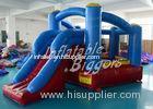 Mini Moonwalk Commercial Inflatable Bouncers House PVC For Residential , ASTM F963