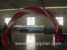 Custom Durable Giant Inflatable Flame Arch / inflatable finish line arch For Advertising