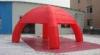 Red 210D Nylon UV Resistance Inflatable Spider Tent With 6m Dia Fourfold stitching at bottom