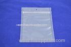 Eco Snack Food Poly Zipper Pouches Packaging Clear SGS FDA Approved