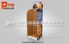 Bottled Beverage / Liquor Corrugated Pop Display Light Weight With Customized Size