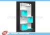 Shop Books Present Wood Display Cases MDF With Printing Logo , Paint Finished